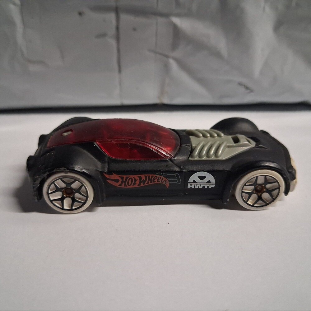 2001 Mattel Hot Wheels Black Ballistik Used